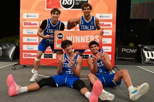 Nations League 3×3 U23 a Szolnok, Day3: Azzurri primi e qualificati per il Mondiale