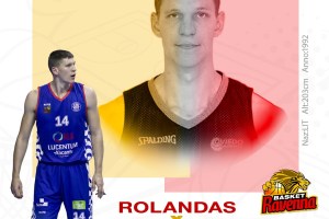 Basket Ravenna, firmato Rolandas Jakstas