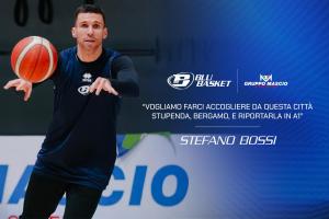 Blu Basket Bergamo, ecco Stefano Bossi: “Obiettivo riconquistare la Serie A1”