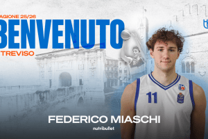 Treviso Basket, firmato Federico Miaschi