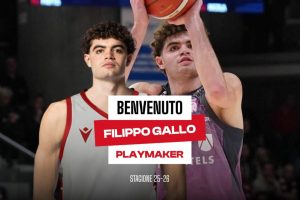 Estra Pistoia Basket ufficializza l’arrivo del playmaker Filippo Gallo