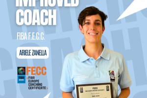 Donne in panchina: Ariele Zanella è la Most Improved Coach nell’ambito FECC