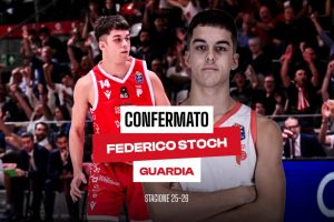 Estra Pistoia Basket ufficializza Federico Stoch