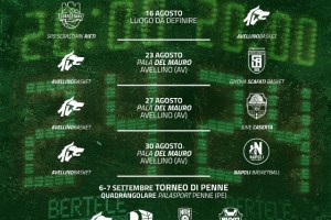 Avellino Basket: tutti i match della Preseason 2025-2026