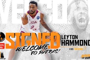 Il Promitheas Patrasso firma Leyton Hammonds