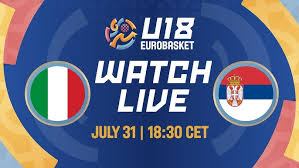 Italia-Serbia Under 18 | La diretta streaming del quarto di finale