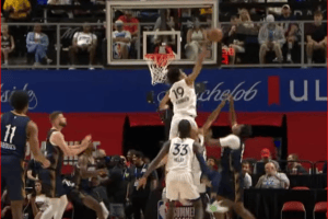 Joan Beringer Shines in Summer League Debut, Ties Block Record in Timberwolves Win