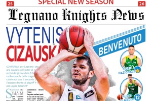 Legnano Knights, firmato Vytenis Cižauskas