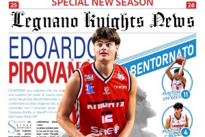 Legnano Knights, firmato Edoardo Pirovano