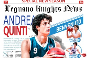 Legnano Knight, firmato Andrea Quinti