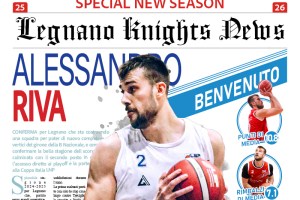 Legnano Knights, firmato Alessandro Riva