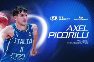 Blu Basket Bergamo, firmato Axel Piccirilli