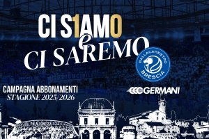Ci siamo e ci saremo: la campagna abbonamenti 2025/2026 di Pallacanestro Brescia