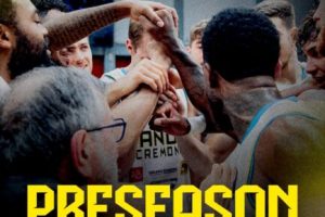 Vanoli Cremona, il calendario della pre-season