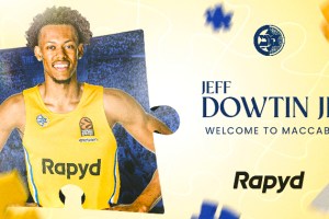 Jeff Dowtin Jr. signs a three year deal with Maccabi Tel Aviv