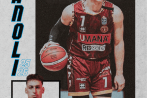 Vanoli Cremona, ufficiale l’ingaggio di Davide Casarin