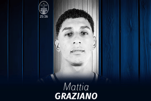 Mattia Graziano sarà ancora un giocatore della Luiss Roma nella stagione 2025/26