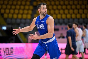 Italbasket, Pippo Ricci presente alla rifinitura