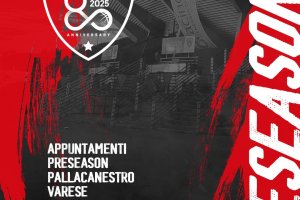 Openjobmetis Varese, comunicato il calendario del precampionato