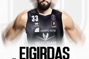 Bertram Derthona Tortona: ufficiale l’arrivo di Eigirdas Zukauskas