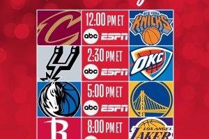 NBA, il ricco programma di Natale decisamente orientato ad Ovest