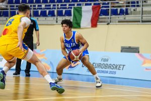 Eurobasket U16, Italia sconfitta 49-70 dalla Lettonia nella seconda giornata dei gironi