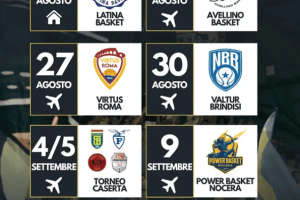 Scafati Basket, il calendario della Preseason
