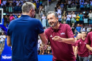 Latvia, Luca Banchi: “Disappointed with the outcome of the game, but proud”