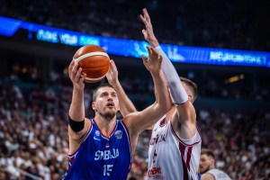 Latvia fights until the end, but Serbia prevails behind another legendary Jokic performance