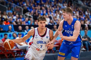 Bogan Bogdanovic departs Serbia to continue rehab in USA