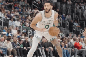 298 days later, Jayson Tatum is back on the court