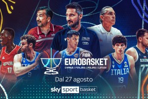 FIBA EuroBasket 2025: la programmazione di Sky Sport dal 27 agosto al 4 settembre