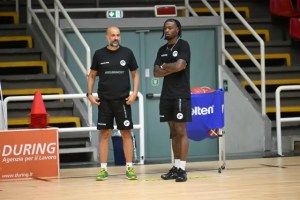 Jay Jay Chandler in campo: doppia seduta di allenamento per la guardia statunitense