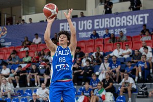 EuroBasket 2025 U16, la tripla di Machetti che fa sognare l’ItalBasket