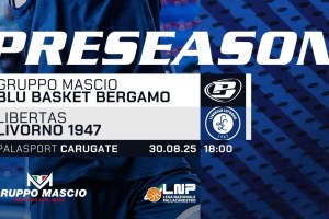 Blu Basket Bergamo, domani test con Livorno