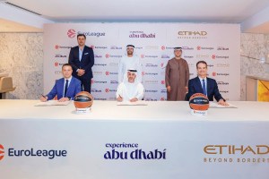 Abu Dhabi ed Etihad diventano partner principali di Euroleague Basketball