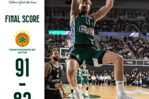 Pana show a Melbourne: 91-82 contro il Partizan al “Pavlos Giannakopoulos”