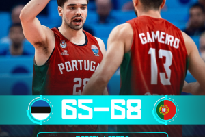 Portugal make history with 68-65 win over Estonia to reach Round of 16