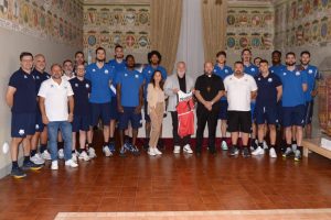 Real Sebastiani Rieti ospite del Vescovo Monsignor Vito Piccionna