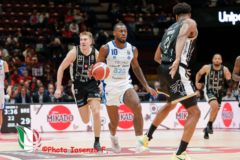 LBA Supercoppa Dolomiti Energia Trento Germani Brescia Burnell J.