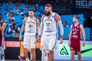 Jonas Valančiūnas: Our strength is the team, I won’t reveal how to stop Giannis