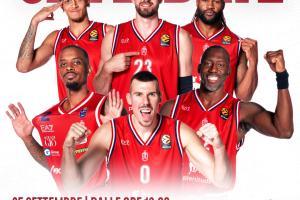 Olimpia Milano, la presentazione dei nuovi giocatori