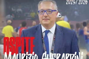 Maurizio Gherardini ospite alla presentazione della stagione 2025/26