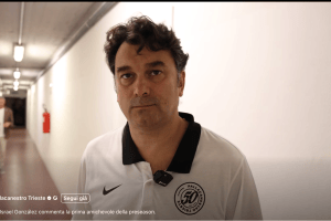 Pallacanestro Trieste, le parole di Coach González nel post partita