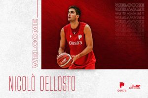 Pistoia Basket, firmato Nicolò Dellosto