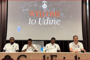 Apu Old Wild West Udine: Brewton, Dawkins e Mekowulu presentati nella sede di Credifriuli
