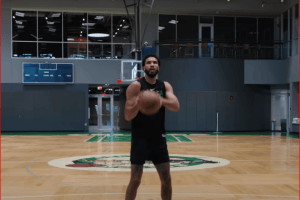 Jayson Tatum Shares Summer Workout Video