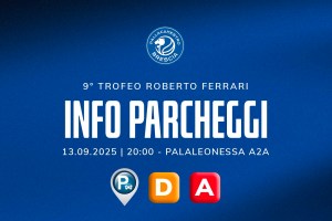 Trofeo Roberto Ferrari | info parcheggi