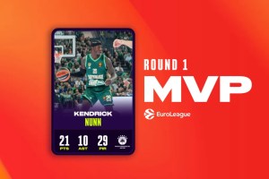 EuroLeague Round 1 MVP: Kendrick Nunn, Panathinaikos AKTOR Athens