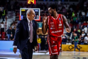 Ettore Messina: Partita molto buona. Zach LeDay resterà fuori almeno 2-3 settimane
